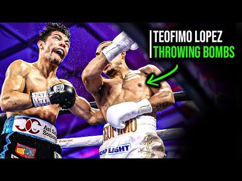 Teofimo Lopez Throwing The MOST BRUTAL HAYMAKERS You'll Ever See 😳