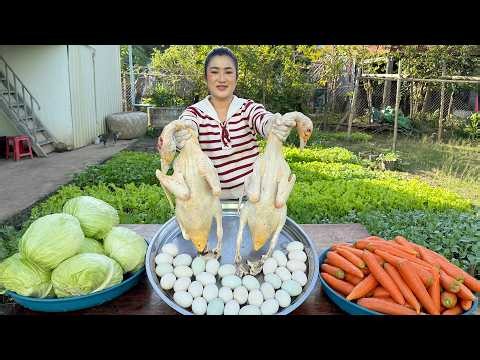 Amazing cooking skills: Yummy duck recipes | Duck with eggs recipe