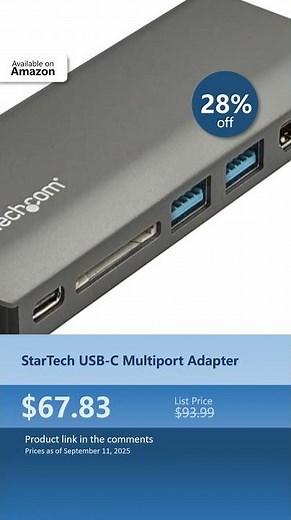 StarTech USB-C Multiport Adapter