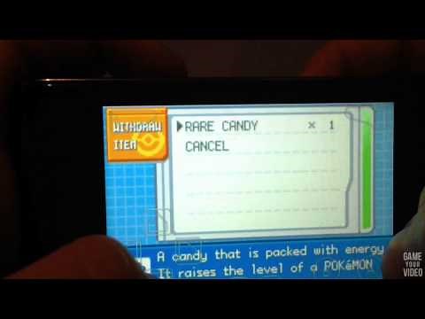 How to get rare candies in Pokemon Fire Red