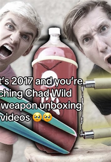 POV: it’s 2017 and you’re watching Chad Wild Clay’s weapon unboxing videos 🥹🥹 #fyp #chadwildclay #vyqwaint #spyninjas #trending