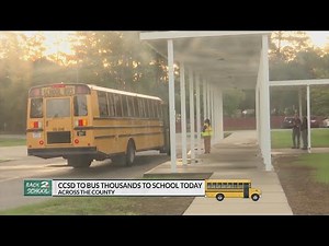 CCSD buses thousands of students to school each day