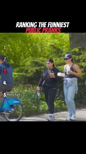 Ranking The Funniest Public Pranks 😂 | #top5ranking #publicprank #funnyvideos #fypシ #harmlessprank