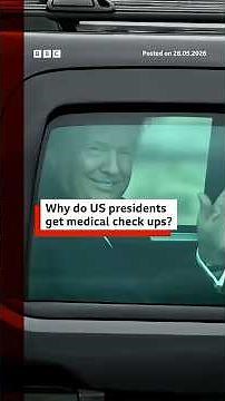 Why do US presidents get medical check ups? #DonaldTrump #BBCNews