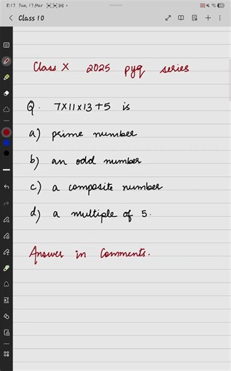 Prime or Composite? Solve This 🔥 #maths