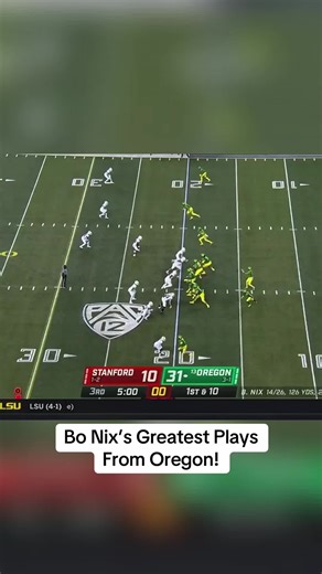 Bo Nix's Top College Plays with the Oregon Ducks