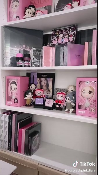 Organized Blackpink Merchandise Collection | Kpop Shelf Tour