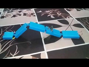 Bio-Inspired Caterpillar Robot | Simple Servo-Powered AI Robot | DIY Caterpillar Robot