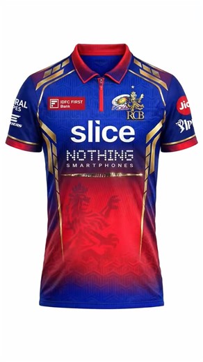 Mi or rcb ki jersey banane gya tha pata nahi kya bangya 😭 #rcb #ipl#mi#t20#jersy #mix #combo