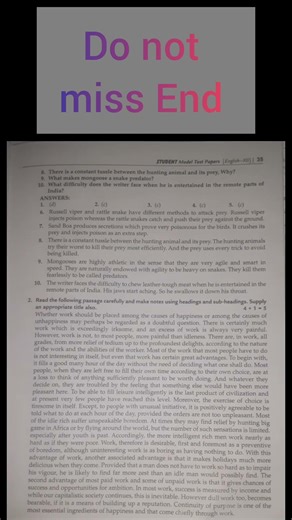 HBSE Class 12 English Model Paper 2026 | Bhiwani Board | Complete Solution #hbse #boardexam #class12