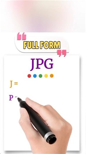 🔴 Full form JPG | JPG full form | JPEG full form jpg | Full form of JPG | JPG ka full form