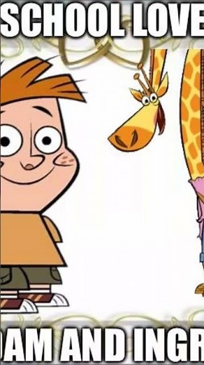 Adam Lyon x Ingrid Giraffe My Gym Partner's a Monkey cartoon network