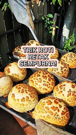 Rahasia Roti Retak Estetik: Tiger Bread Tutorial! 🐯 #koreanfood #visitkuliner #roti