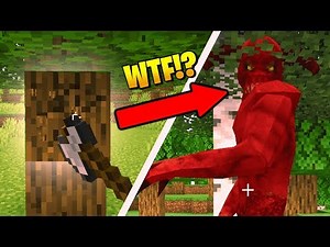 Minecraft, But Mining Blocks Spawns MODDED Mobs