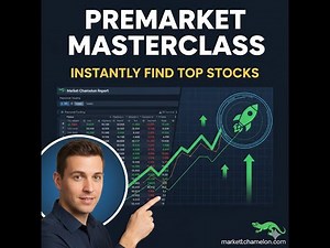Screening Premarket Stock Movers with Quick Filters