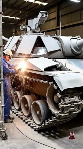 M1A2 Abrams Desert War Damage → Restored Power