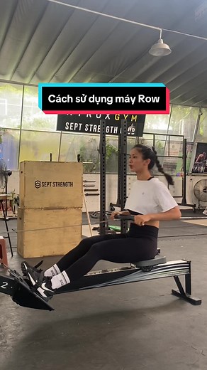 Hướng Dẫn Cách Sử Dụng Máy Row và Hyrox | Chelsea Pham