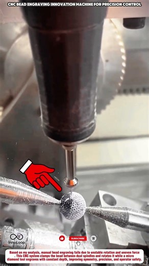 CNC Bead Engraving innovation Machine for Precision Control