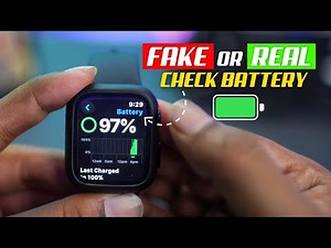 How to Find Fake and Genuine Battery from Apple Watch | Identify Original Apple Watch Battery Easily