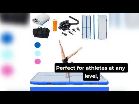 Ultimate 16ft Inflatable Gymnastics Mat Review | Best Air Track for Home & Pro Training