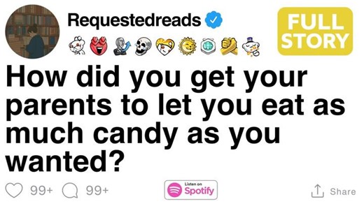 [FULL STORY] How did you get your parents to let you eat as much candy as you wanted YouTube | Hey Stories