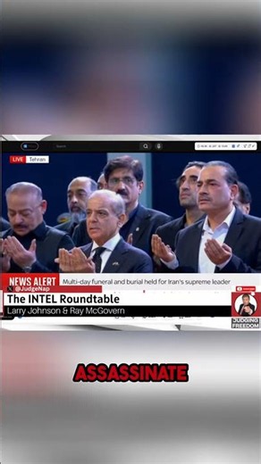 INTEL Roundtable : Russia & Iran's HUGE Funeral: Assassination Fears EXPOSED! #shorts
