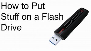 How To Put Files On A Flash Drive For Mac
