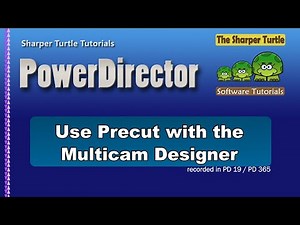 PowerDirector - Use Precut with the Multicam Designer