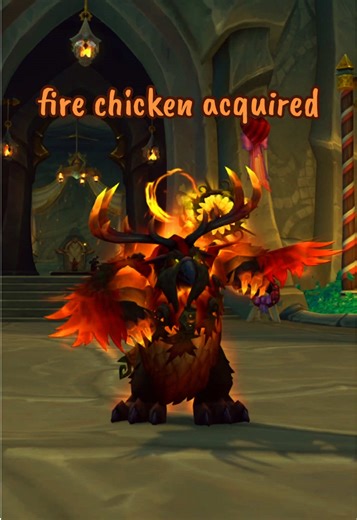 No luck with the love rocket or butterfly yet, but at least i got this Bad Birdie appearance today! #druid #worldofwarcraft #midnight #raiding #transmog