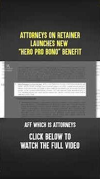 AOR Announces NEW Hero Protection Pro Bono Services Benefit!