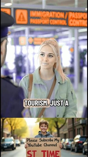 Uk Immigration Interview Practice 🇬🇧✈️" #englishlearning #airportenglish #spokenenglish