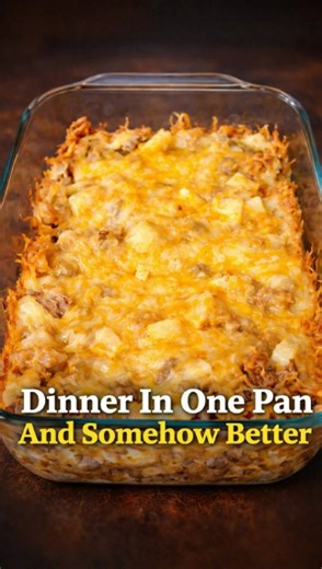 The one pan dinner that somehow tastes better