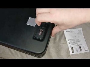 Amazon Basics Portable Security Case, Combination Lock, XXL