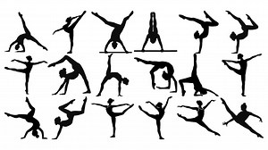 Gymnastics SVG Bundle: 58 Vector Files for Cricut & Silhouette (digital Download) - Etsy UK