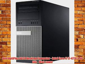 Dell OptiPlex 9020 Desktop Computer - Intel Core i7 i7-4770 3.40 GHz - Mini-tower