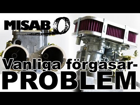 Förgasartips - Vanliga problem med förgasare