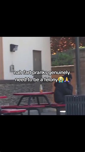 bro crashed out at the end😭✌️ #prank #funny | prank