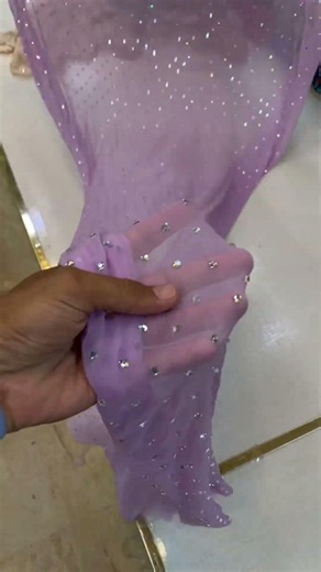 |crinkle chiffon with hand made stones work complete 3ps suit|zohanfabrics|onlineshopping|