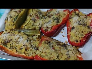 Peperoni imbottiti light e vegan