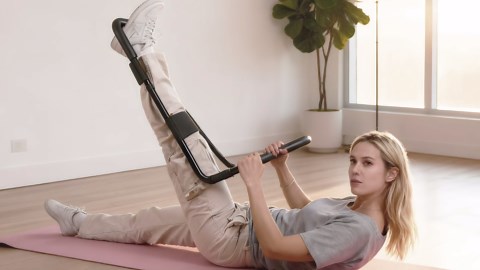 Hamstring Stretcher, Knee Extension Device, Adjustable Lower Back Stretcher, Calf Stretcher, Leg Stretcher and Hip Stretcher for Knee Pain Relief