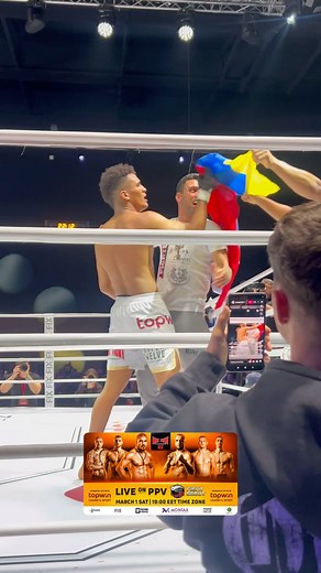 7.6K views · 46 reactions | REAL SHOWTIME FROM @th_showtime  #WINNER [MAX FIGHT 60 | 01.03 | Levski Sofia Hall] Watch full fight replays on our YouTube channel. #maxfight60 #maxfightchampionship | MAX FIGHT | Facebook