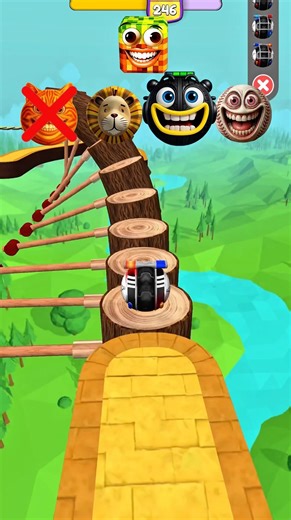 Which On Face Ball Cross this magic Level challenge Wow?😱 #shorts#goingballs#youtubeshorts