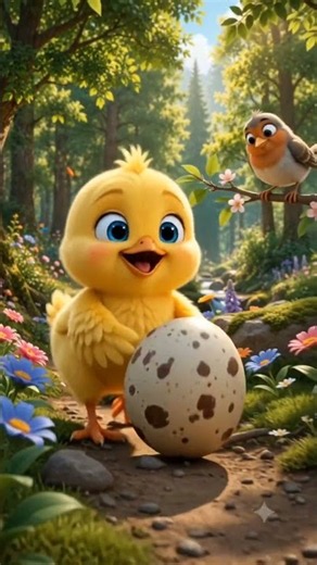 🐥 Baby Chick Finds a Lost Egg | A Heartwarming Adventure