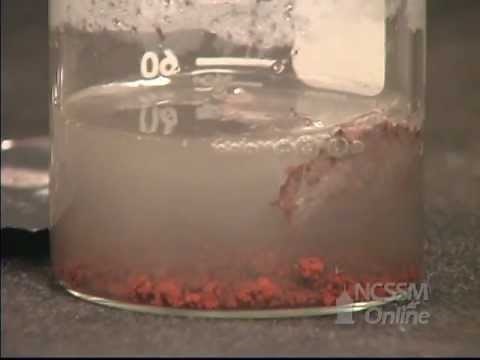 Reaction of CuCl2 with Al