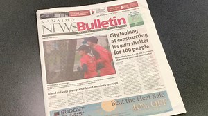 Today's print issue of the Nanaimo News Bulletin is now being delivered. Here are some of this week's headlines… | Nanaimo News Bulletin