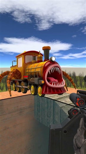 TRACTOR EATER LOST CONTROL?! 😂💀 #shorts #gmod