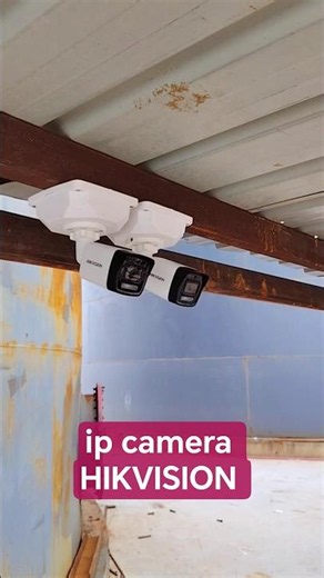 hikvision ip camera istallation