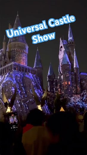 The Most Magical Harry Potter Castle Show ✨🎄 | Universal Orlando