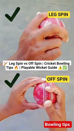 🏏 Leg Spin vs Off Spin | Cricket Bowling Tips 🔥 | Playable Wicket Guide ⚠️✅