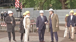 Vídeo: Norman Foster visita las obras del Museo Bellas Artes de Bilbao